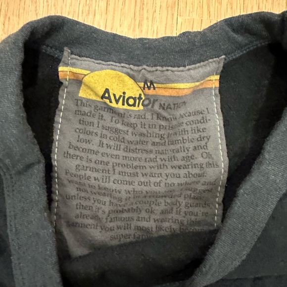 Aviator nation sweatshirt rainbow thunderbolt - Picture 2 of 2